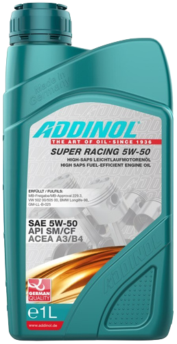 Моторное масло Addinol Super Racing 5W-50, 1л